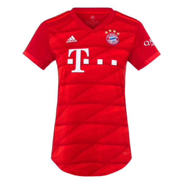 Maillot Football Bayern Domicile Femme 2019-20 Rouge